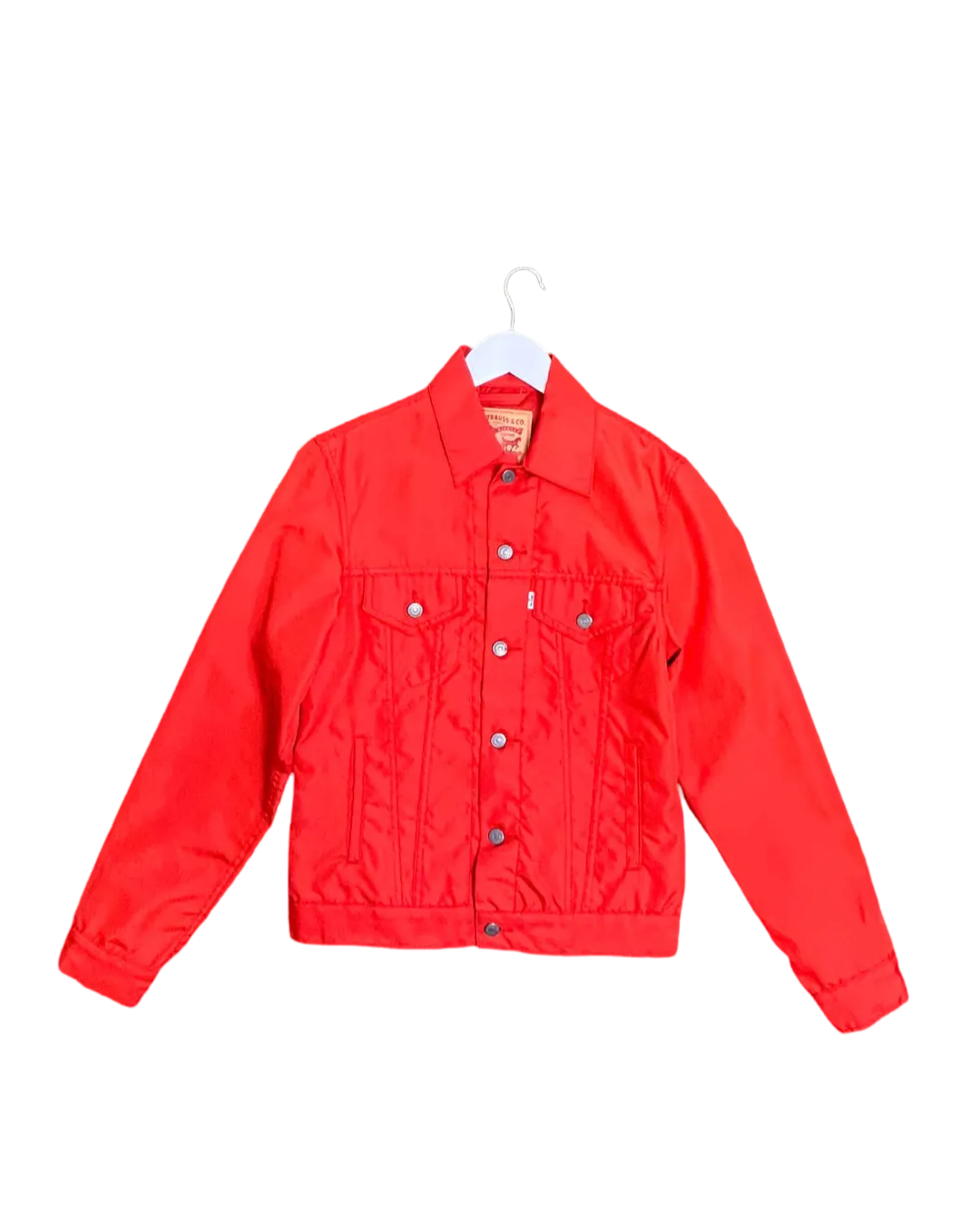 Size S - Levi's Red Polyester Jacket