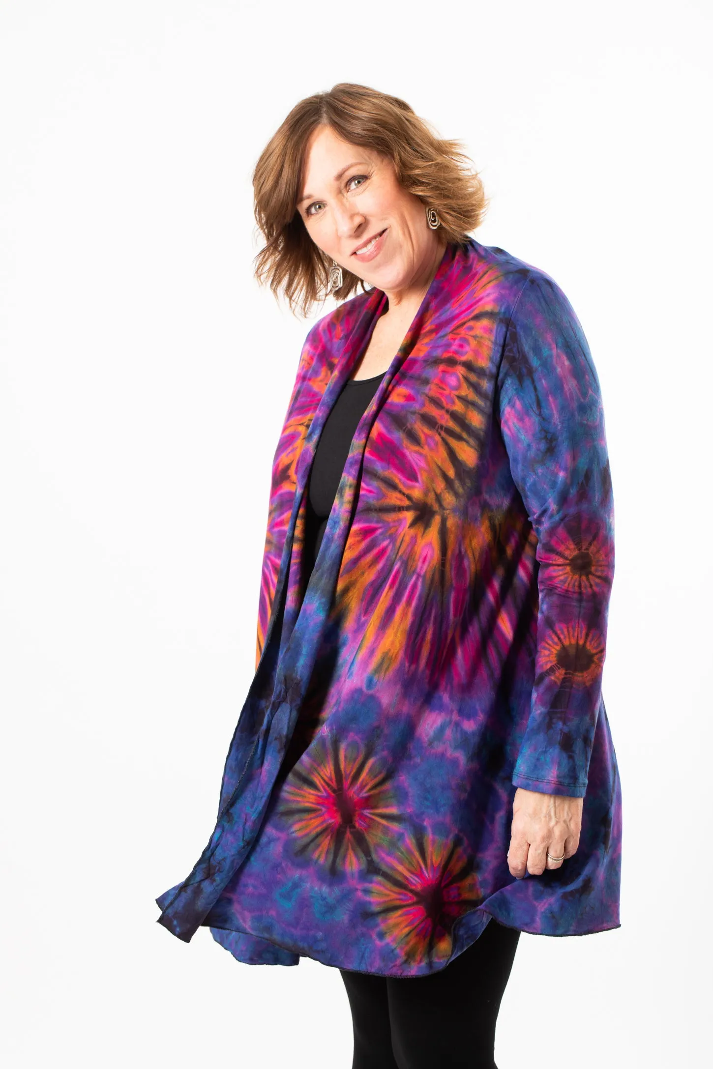 Stevie Mudmee Tie Dye Cardigan