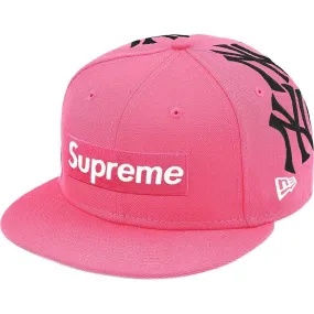 Supreme/New York Yankees Box Logo New Era (Pink)