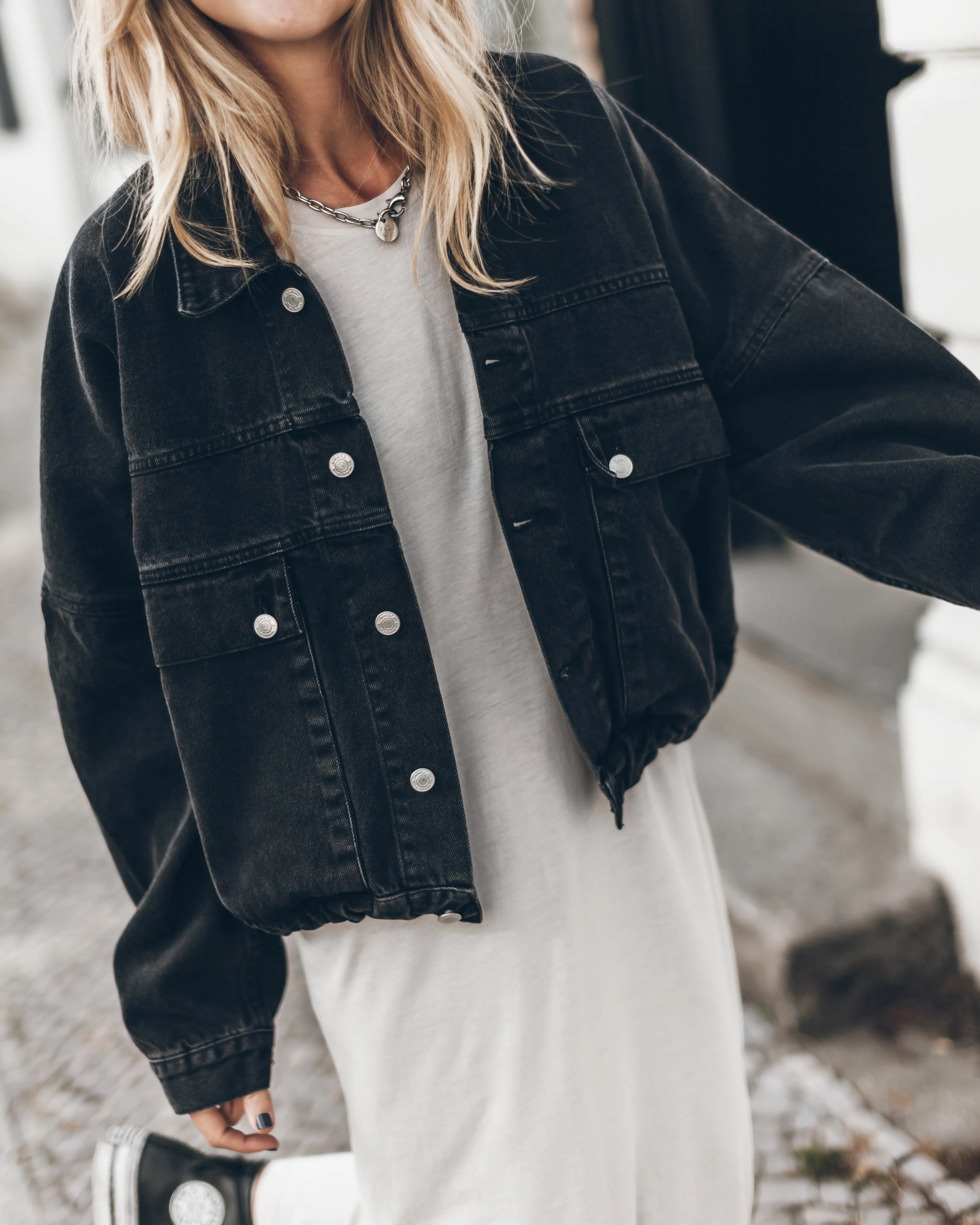 The Black Denim Jacket