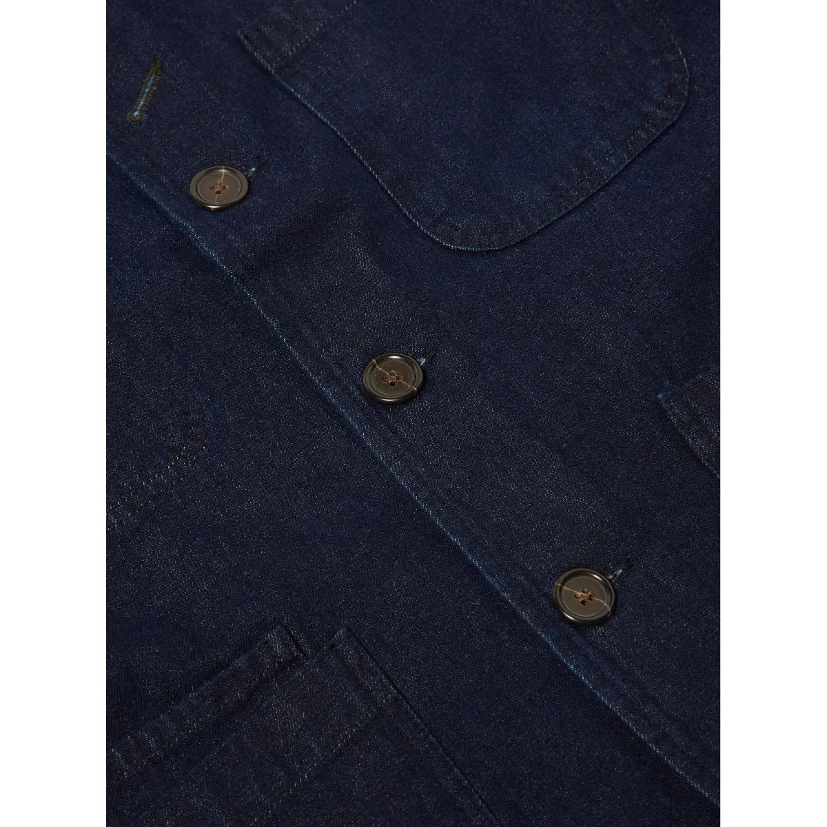 Universal Works Bakers Jacket 00106 11oz indigo denim