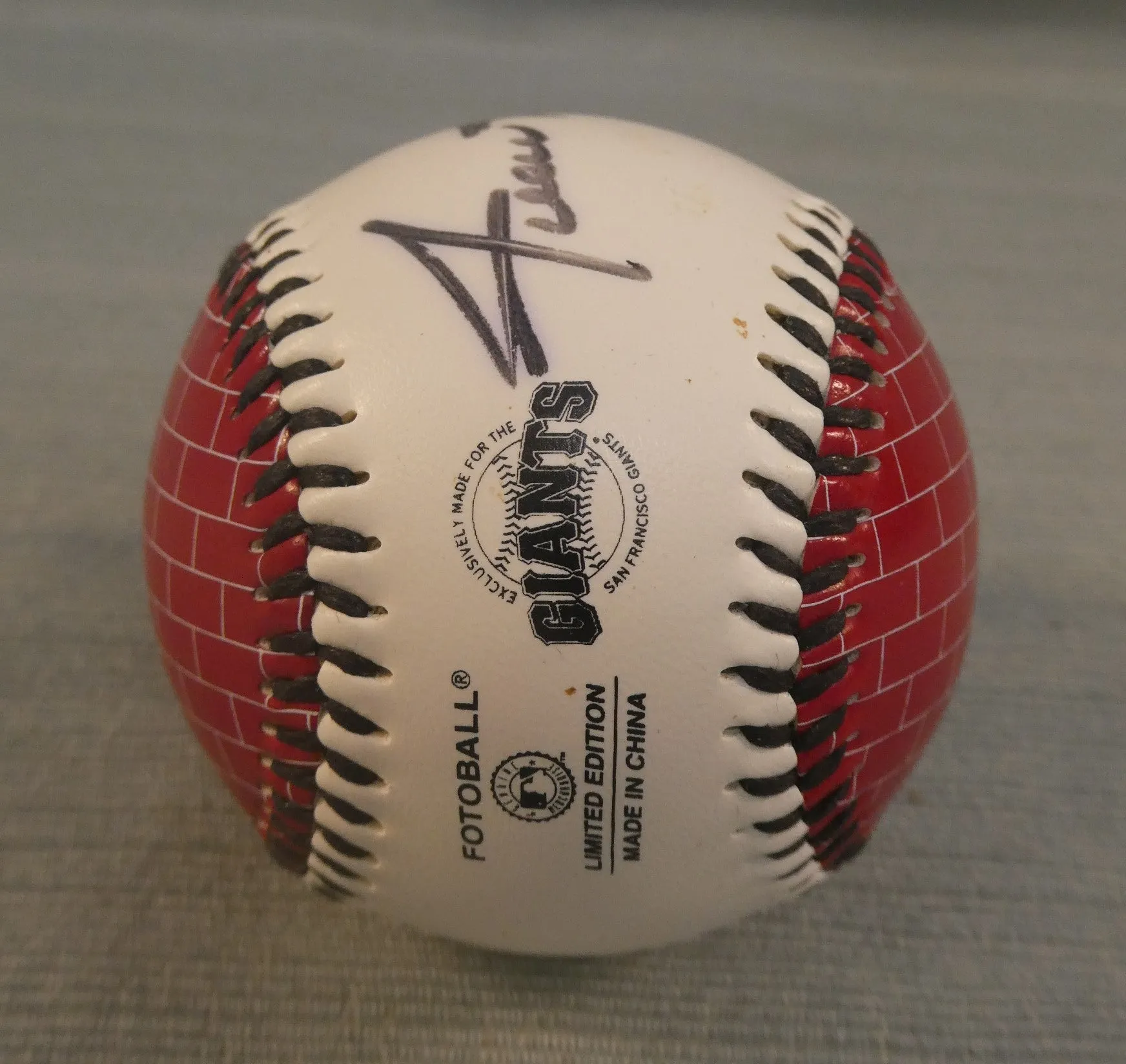 Willie Mays Autographed Baseball