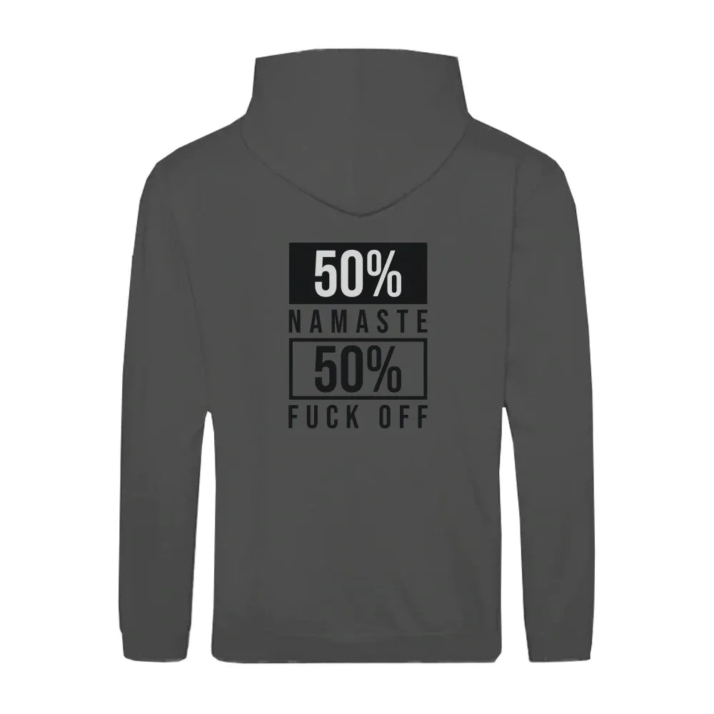 Zipper Hoodie - 50 % Namaste -