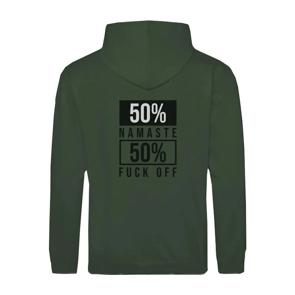 Zipper Hoodie - 50 % Namaste -