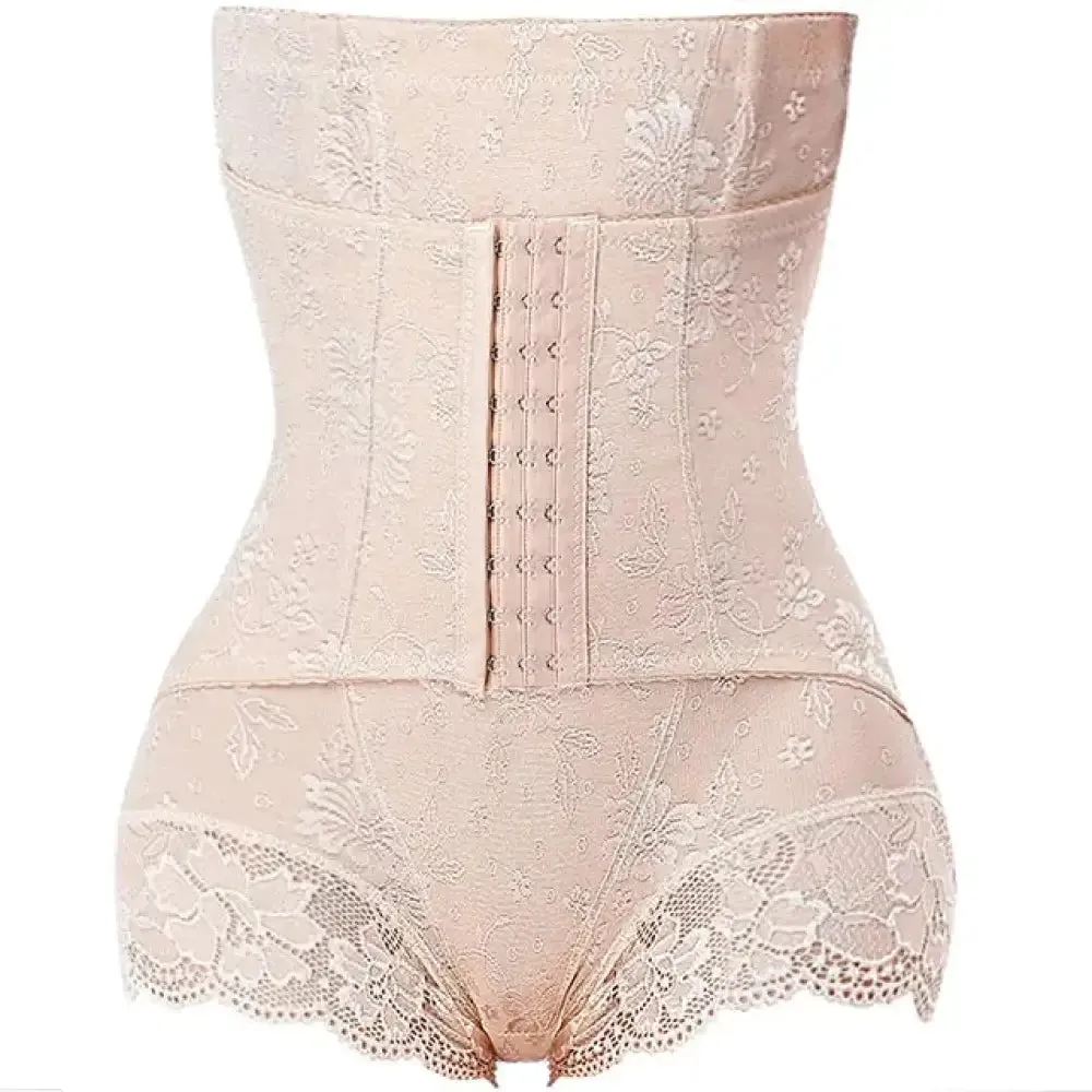 Zipper Lace Body Shaper: Glamour & Confidence!